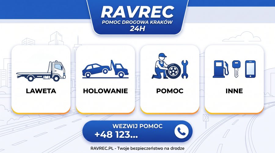 RAVREC – laweta dla aut po kolizji oferowana przez doświadczonych kierowców